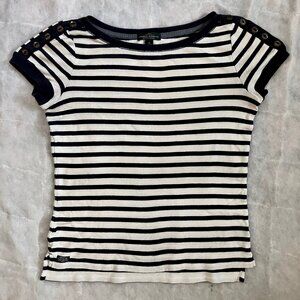 Ralph Lauren Jeans Co. striped tee shirt size M